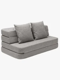 by KlipKlap 3 Fold Sofa XL, Multi Grey