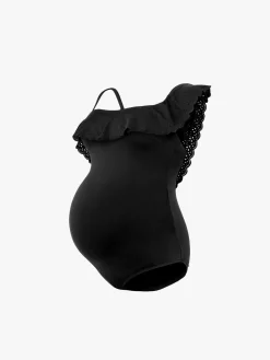 Cache Coeur BLOOM Graviditetsbadedragt, Black