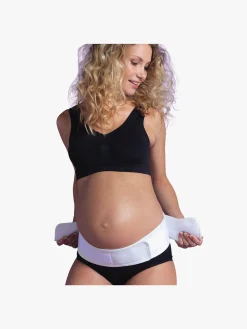 Carriwell Justerbart Over-Maven-Graviditetsbælte S/M, Hvid