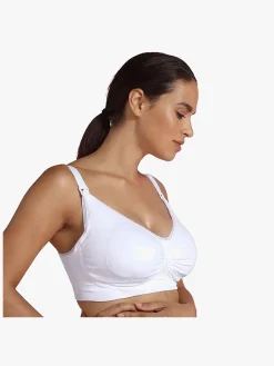 Carriwell Polstret Graviditets- & Amme-BH, Hvid