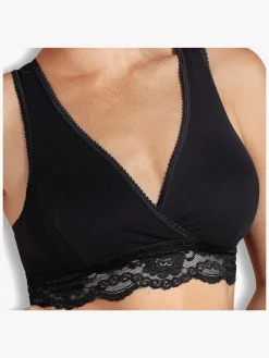 Carriwell Slåom Graviditets- og Amme-BH, Eco, Sort XL