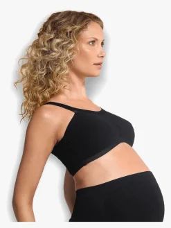 Carriwell Vente- & Amme-BH, Comfort, Sort