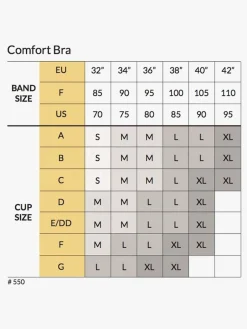 Carriwell Vente- & Amme-BH, Comfort, Sort