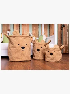 Childhome Teddy Opbevaringskurv 3-Pak, Brun