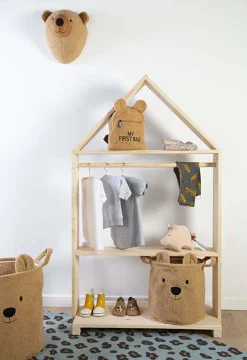 Childhome Teddy Opbevaringskurv 3-Pak, Brun