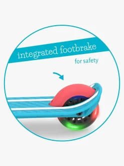 Chillafish Scotti Glow Løbehjul, Blue