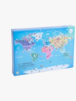 Classic World Verdenskort Puslespil 48 Brikker