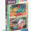 Clementoni Disney Stitch Puslespil 2-i-1
