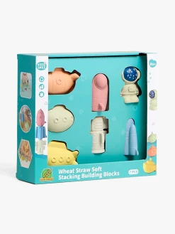 Cloudberry Castle  Bløde Stableklodser Det Ydre Rum 7 Stk.