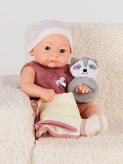 Cloudberry Castle Dukke Nyfødt 40 cm, Pink