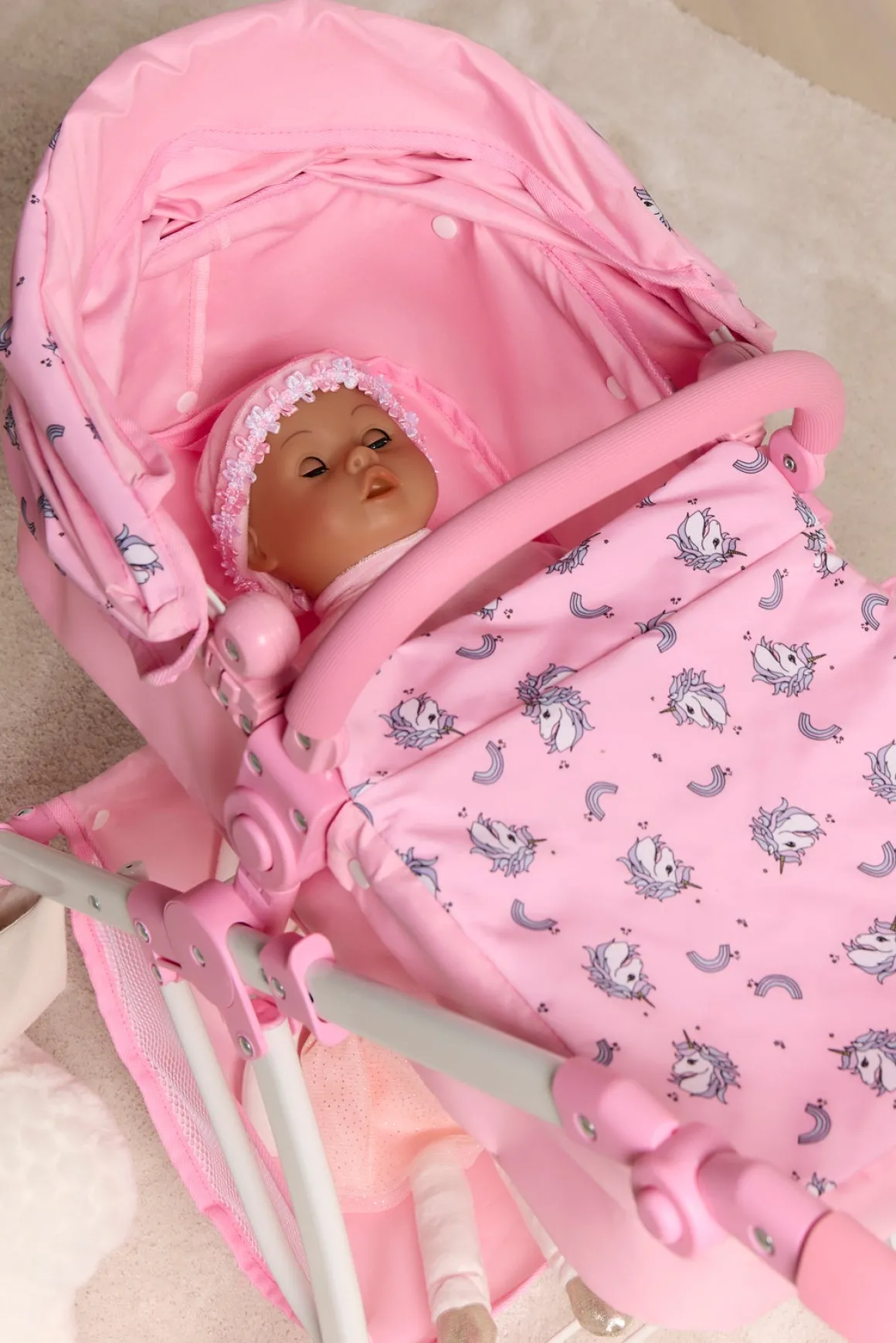 Cloudberry Castle Dukkevogn Enhjørning