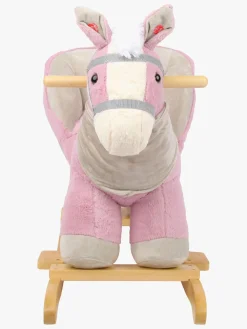 Cloudberry Castle Gyngehest med Ryglæn, Pink