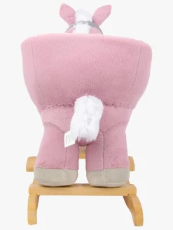 Cloudberry Castle Gyngehest med Ryglæn, Pink