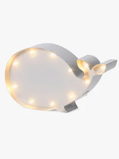 Cloudberry Castle Hval Lampe, Grå