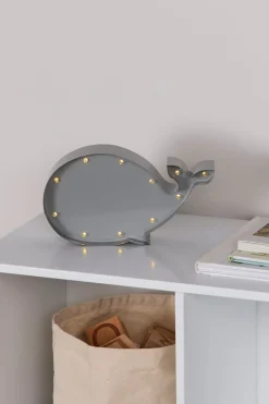 Cloudberry Castle Hval Lampe, Grå