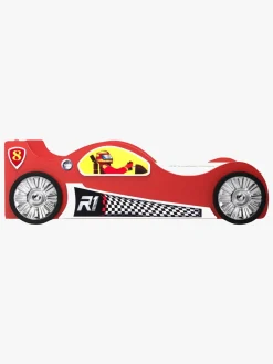 Cloudberry Castle Seng NORRIS 80x160, Rød