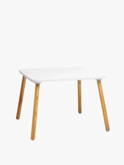 Cloudberry Castle WOODY Bord & Stole, Hvid