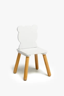 Cloudberry Castle WOODY Bord & Stole, Hvid