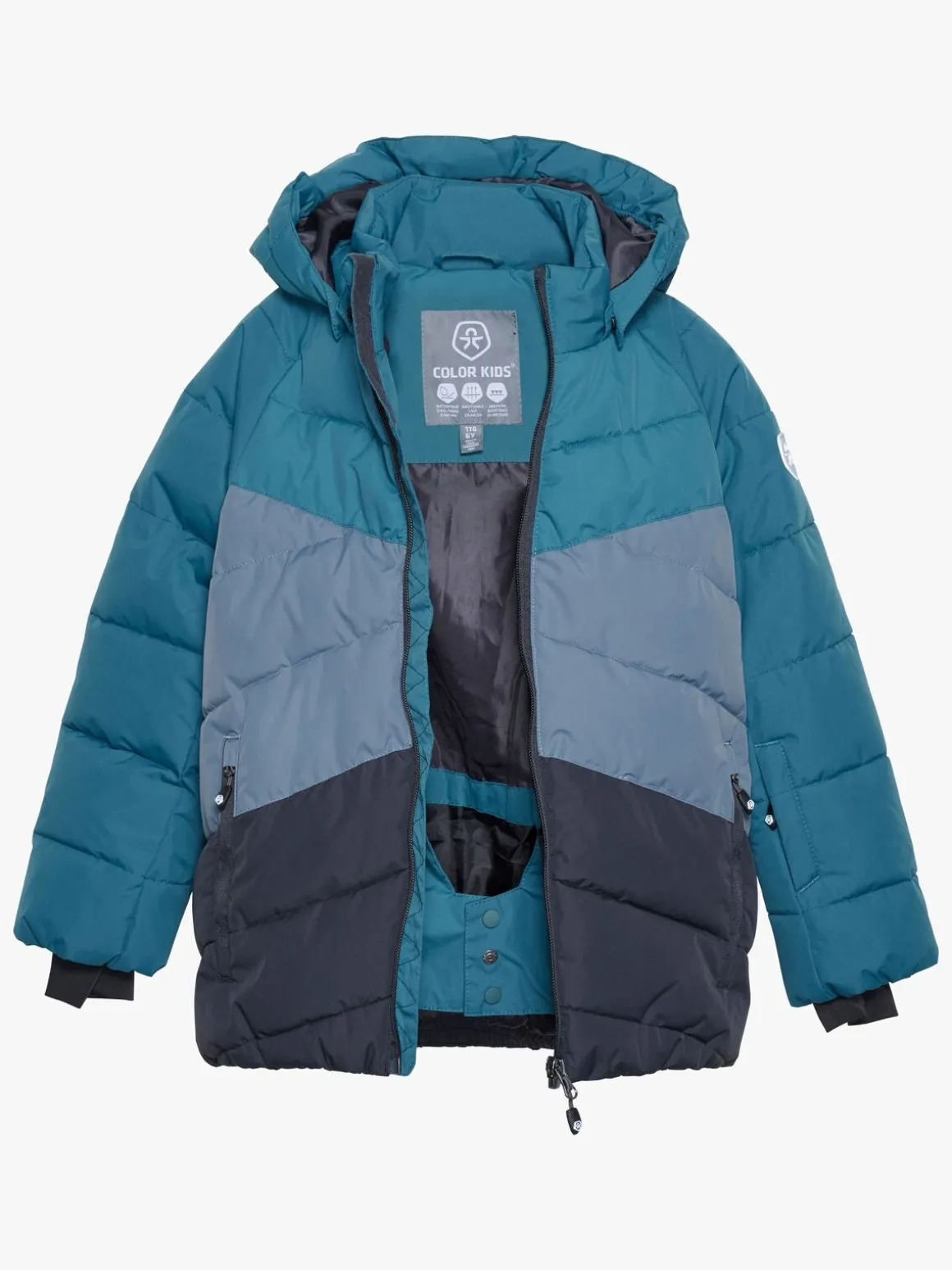 Color Kids Skijakke, Legion Blue