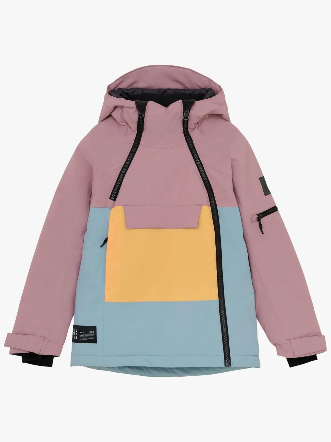 Color Kids Skijakke, Woodrose