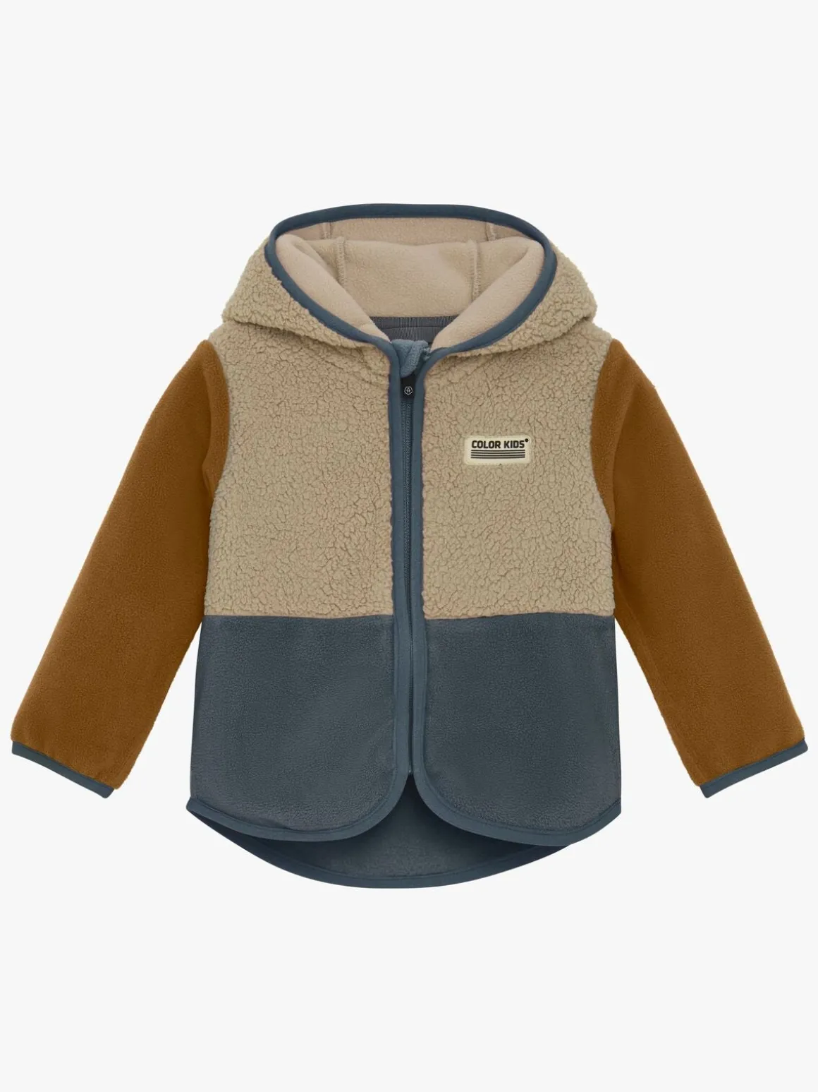 Color Kids Teddy Fleecetrøje Baby, Stormy Weather