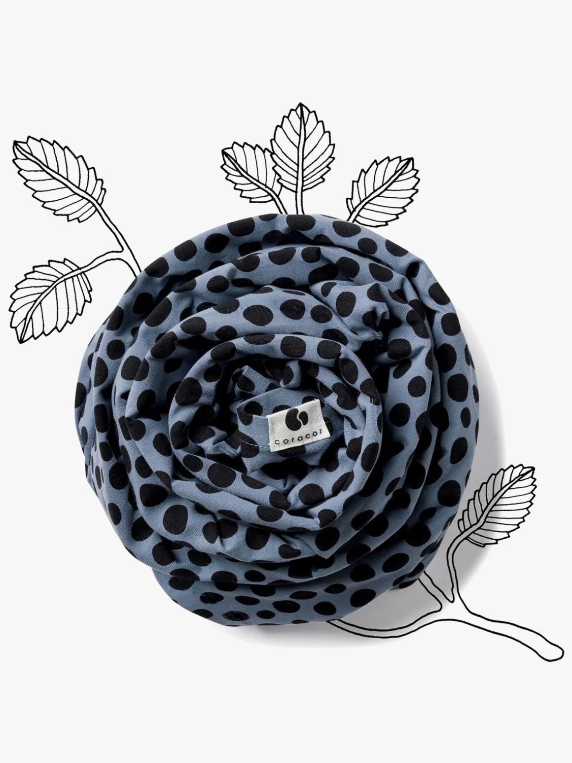 Coracor Vikle Abstract Dot, Blue