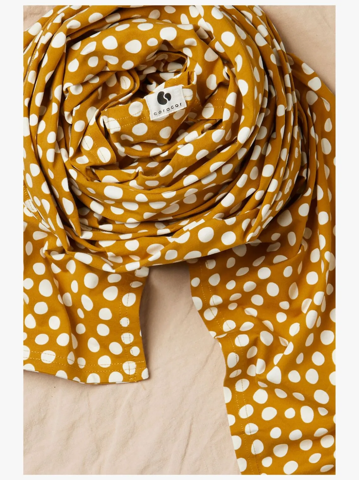 Coracor Vikle Abstract Dot, Mustard