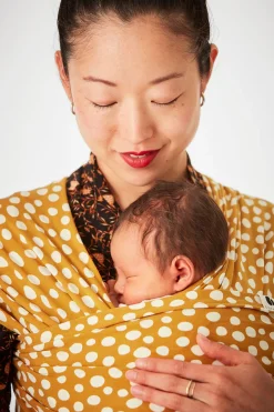 Coracor Vikle Abstract Dot, Mustard