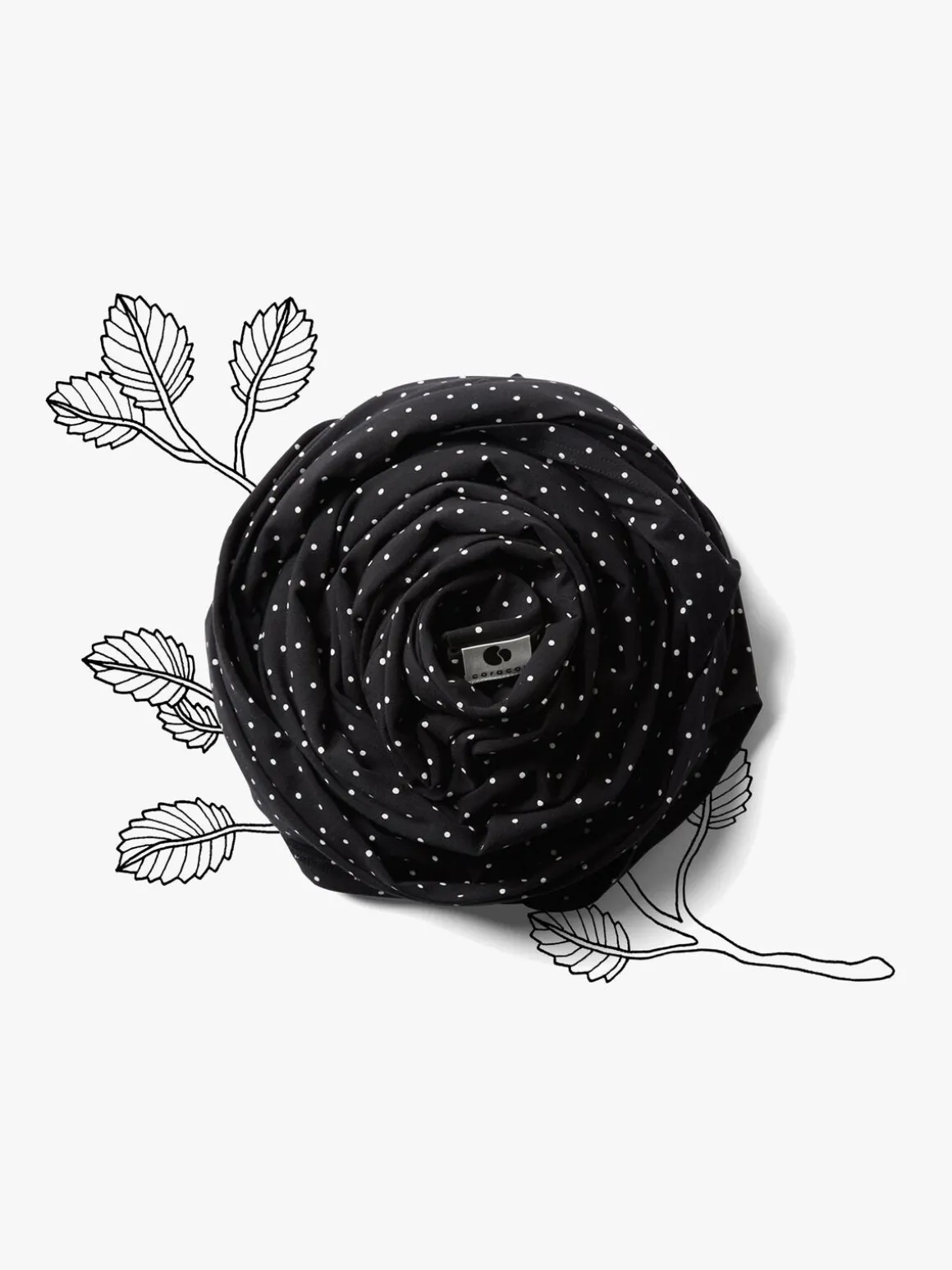 Coracor Vikle Small Dot, Black