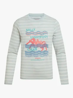 Craghoppers NosiLife Cruz  Insektafvisende Langærmet Trøje, Nimbus Blue Stripe