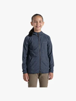 Craghoppers NosiLife Frey  Insektafvisende Hættetrøje, Blue Navy Marl