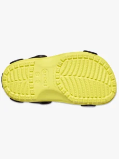 Crocs Classic IAM Race Car Kids Clogs, Cyber Yellow