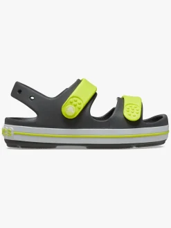 Crocs Crocband Cruiser Sandaler, Slate Grey/Acidity