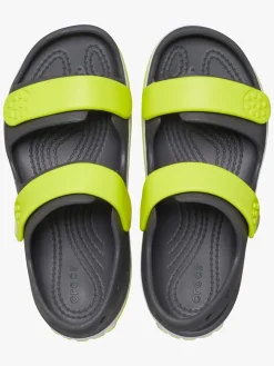 Crocs Crocband Cruiser Sandaler, Slate Grey/Acidity