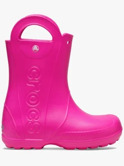 Crocs Handle It Kids Gummistøvler, Pink Crush