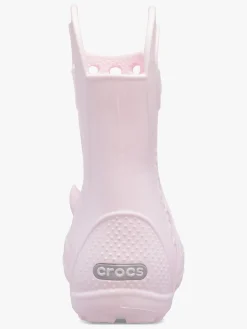Crocs Handle It Kids Unicorn Gummistøvler, Pink Milk