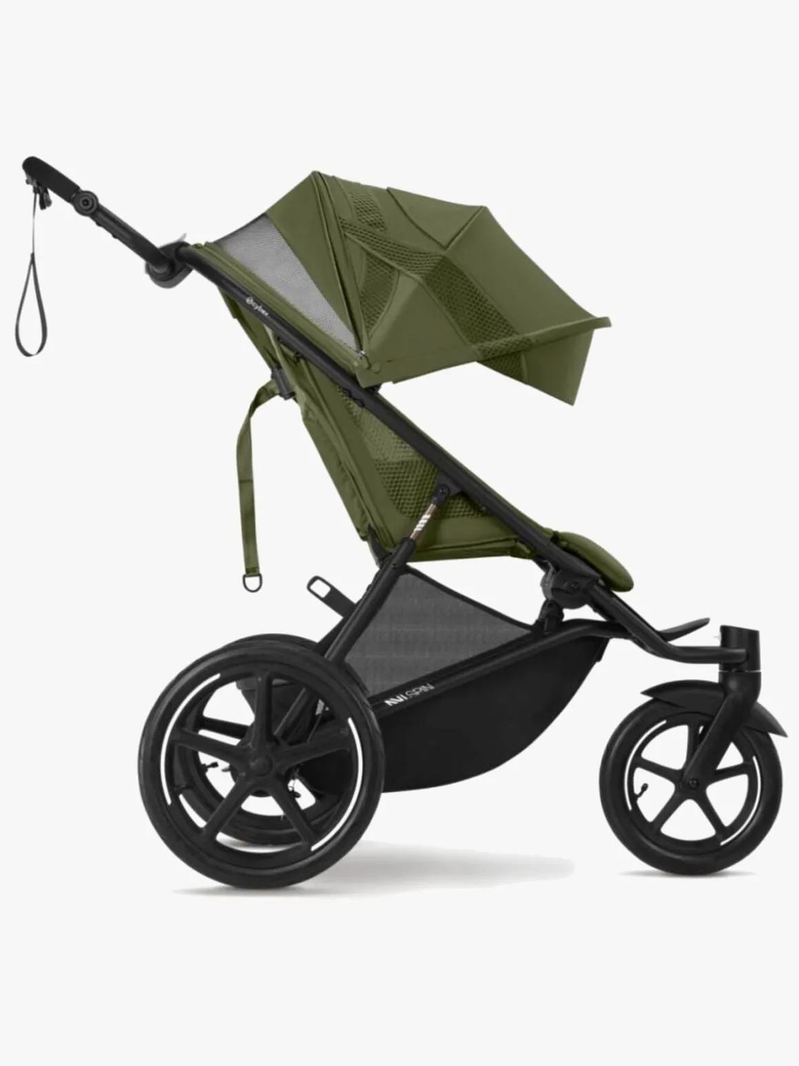Cybex Avi Spin Løbevogn, Black/Moss Green