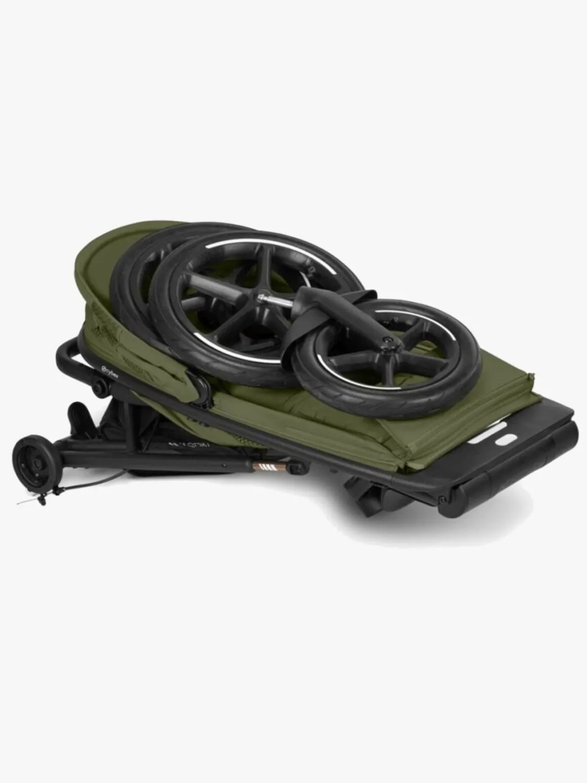 Cybex Avi Spin Løbevogn, Black/Moss Green