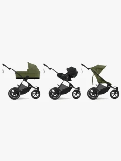 Cybex Avi Spin Løbevogn, Black/Moss Green