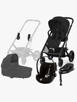 Cybex BALIOS S Lux Duovogn inkl. Cloud G Plus & Base, Moon Black