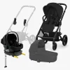 Cybex BALIOS S Lux Duovogn inkl. Beemoo Route & Base, Moon Black
