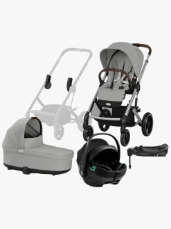 Cybex BALIOS S Lux Duovogn inkl. Axkid GOKID Babyautostol & Base, Stone Grey