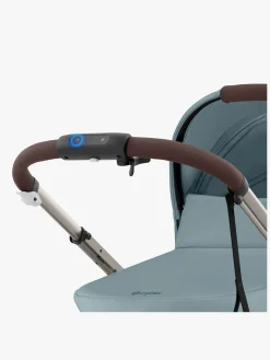 Cybex e-GAZELLE S Klapvogn, Stormy Blue/Taupe