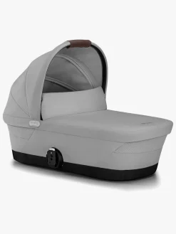 Cybex e-Gazelle S Tvillingevogn, Stone Grey/Silver