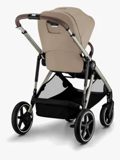 Cybex GAZELLE S Klapvogn, Almond Beige/Taupe