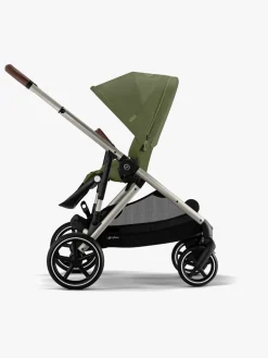 Cybex GAZELLE S Klapvogn, Taupe/Moss Green