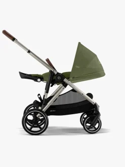 Cybex GAZELLE S Klapvogn, Taupe/Moss Green
