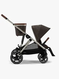 Cybex GAZELLE S Klapvogn, Taupe/Chocolate Brown
