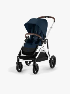Cybex GAZELLE S Klapvogn, Ocean Blue/Silver