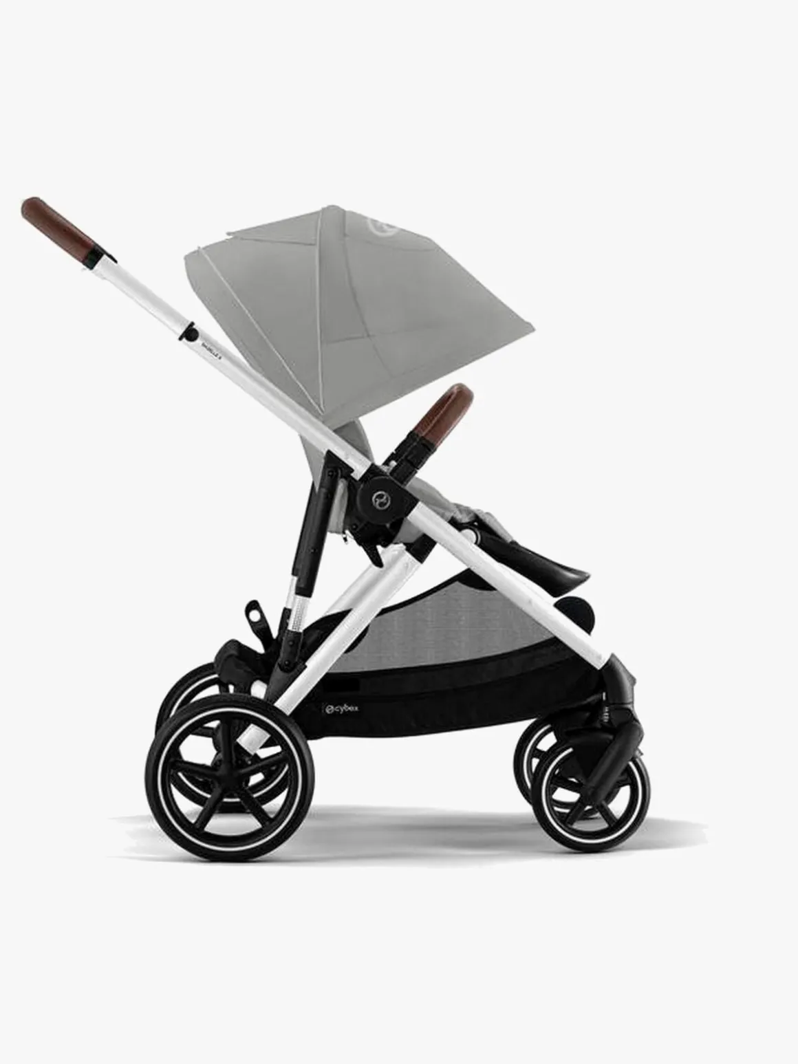 Cybex GAZELLE S Klapvogn, Stone Grey/Silver